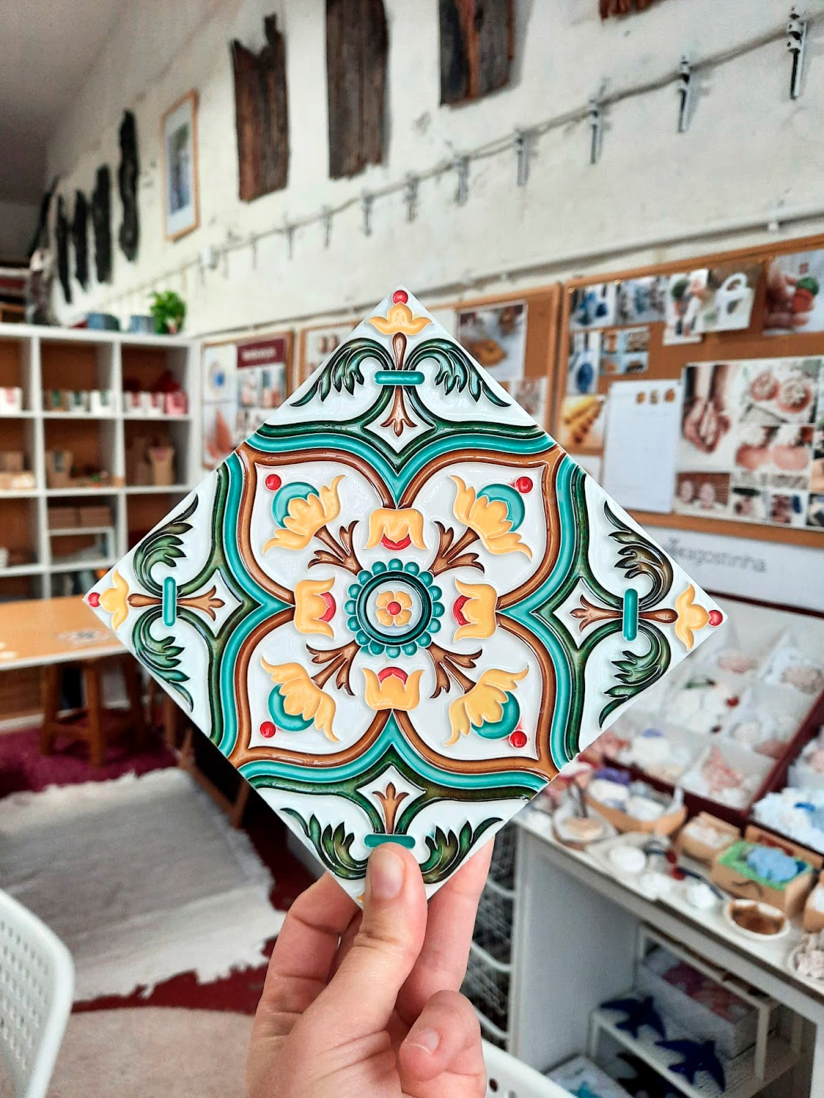 TILE PAINTING WORKSHOP