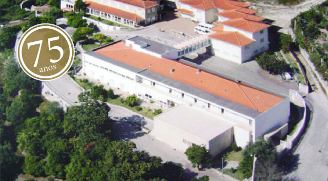 Aerial view of Cruzada Do Bem school campus