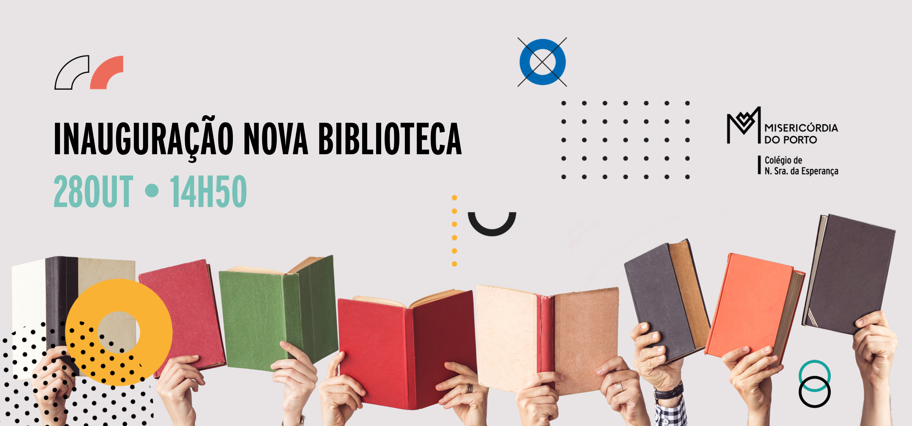 Inauguration of the new library at Colégio de Nossa Senhora da Esperança
