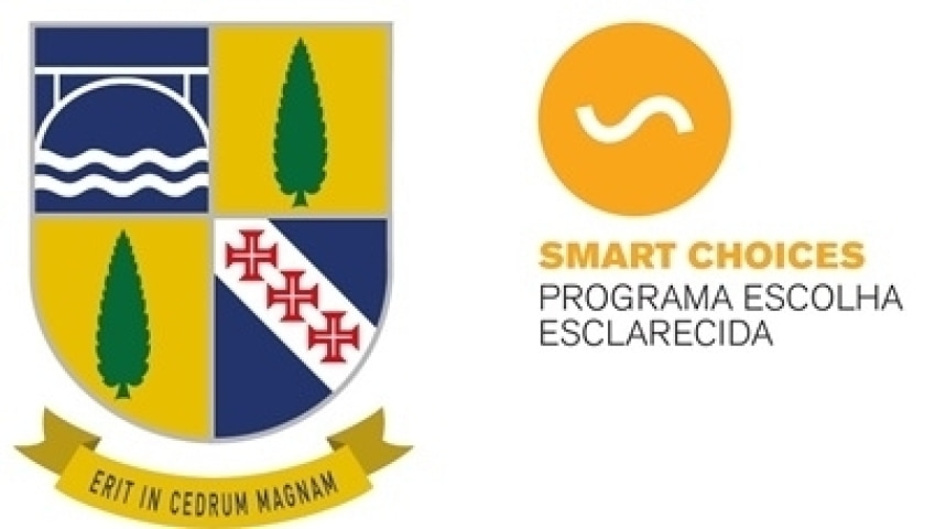 Colégio Cedros logo and Smart Choices program