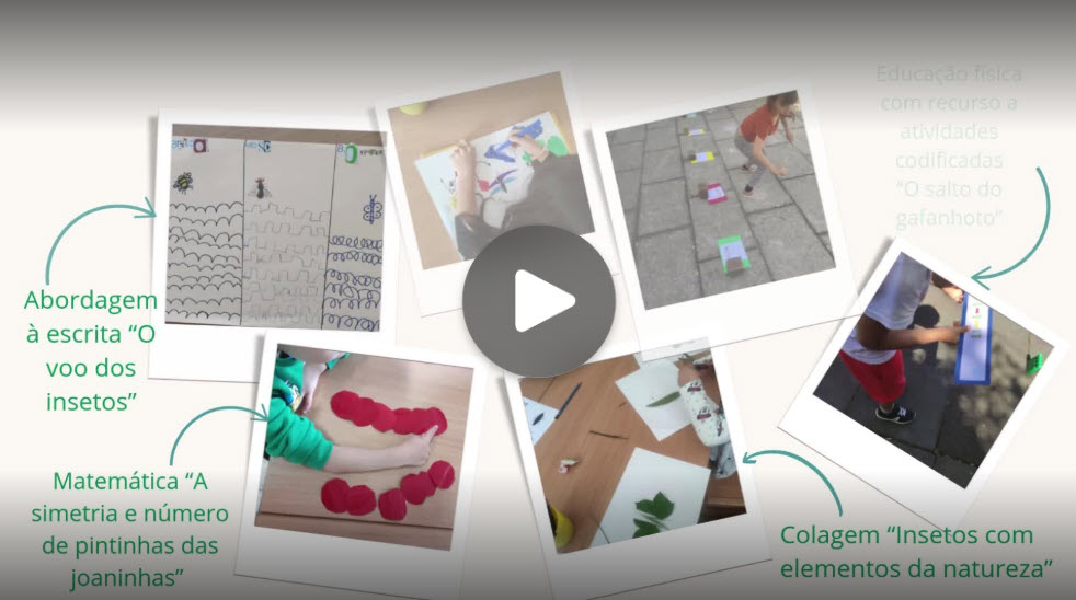 Preschool children engaged in a variety of educational activities, including writing, math, and physical education.