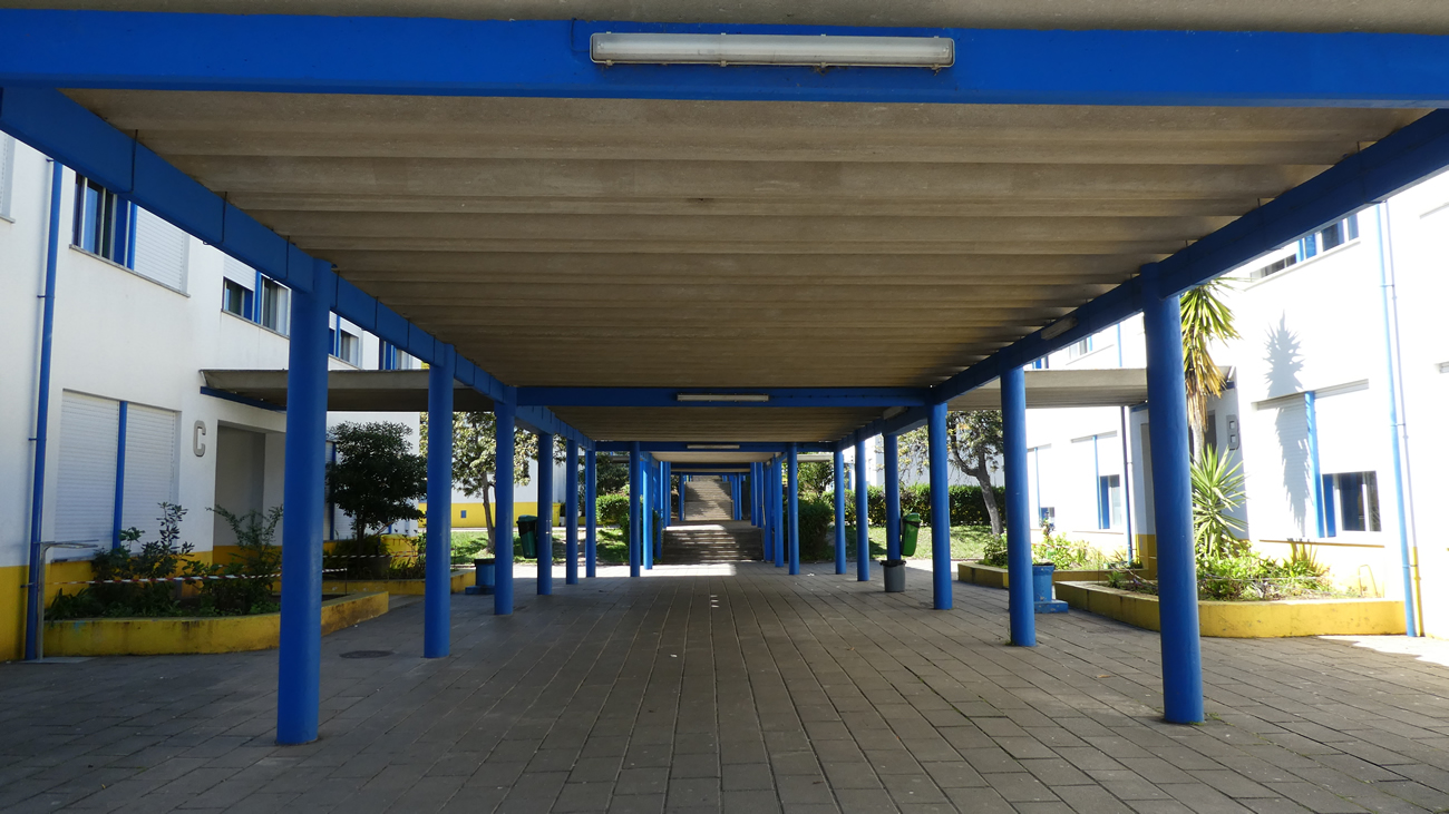 Covered walkway at JI 2 Brandoa preschool