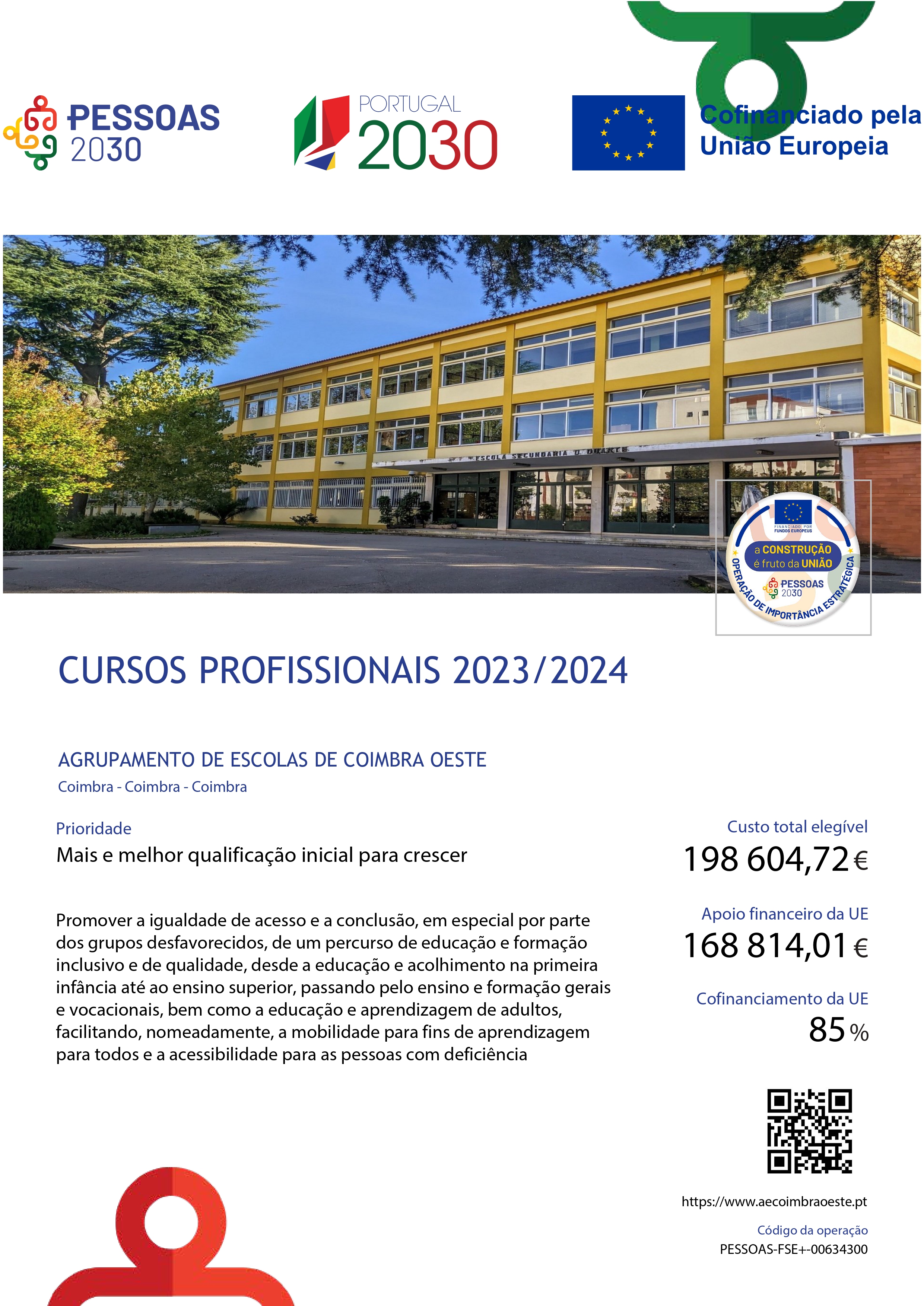 Escola EB 2,3 Inês de Castro building